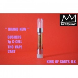 1g c-cell thc vape cart GUSHERS 20 new flavours, super potent King Of Carts 