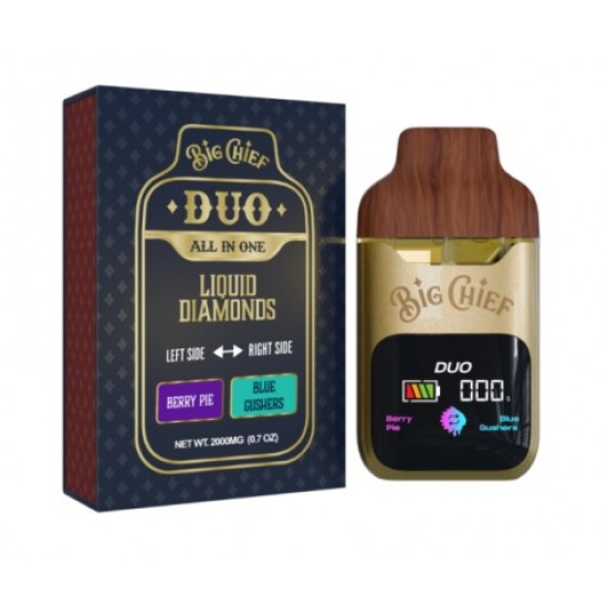 2g Big Chief Dual Flavour Vapes