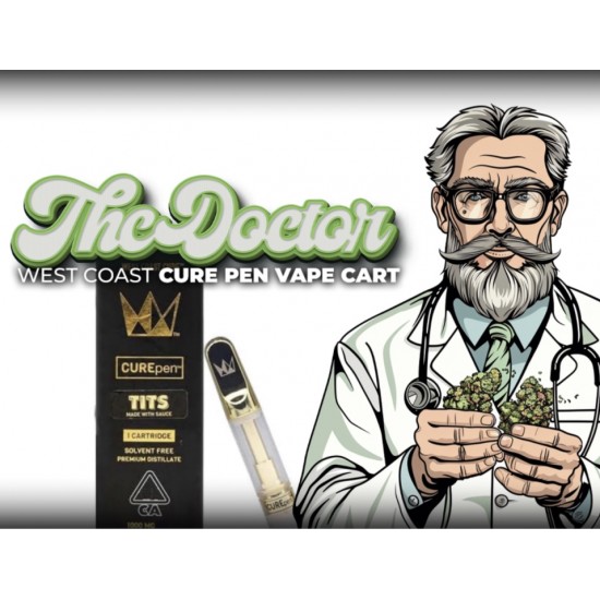 West Coast Cure Pen Vape Cart, 1g 