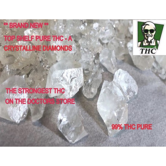 THC - A Crystalline Diamonds, Pineapple OG Kush, 1g Large crystals