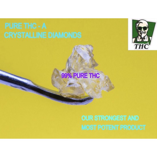 THC - A Crystalline Diamonds, Pineapple OG Kush, 1g Large crystals