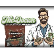 600mg THC Doritos Flamin Hot in Doweedos packs.