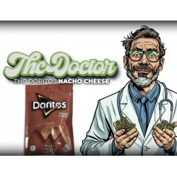 600mg THC Doritos Nacho Cheese in Doweedos packs