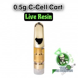 0.5g Candy Kush flavour live resin cart 