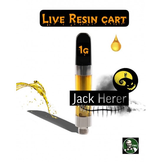 Live Resin 1g Vape Cart Jack Herer