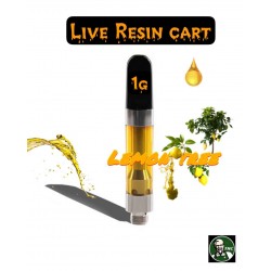 Live Resin 1g Vape Cart Lemon Tree
