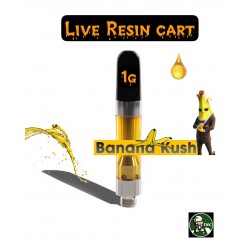 Live Resin 1g Vape Cart Banana Kush