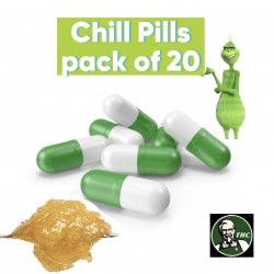 Live Resin & CBD Chill Pills, Pack of 20 - 20mg  