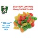 Gummy Bears, Pack of 20 Infused With THC, 20mg THC In Each Bear, 400mg per pack.